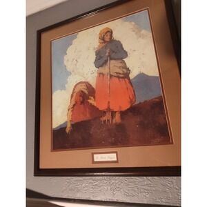 The Potato Diggers Framed 25x23"‎ Art 19x16" Paul Henry Print